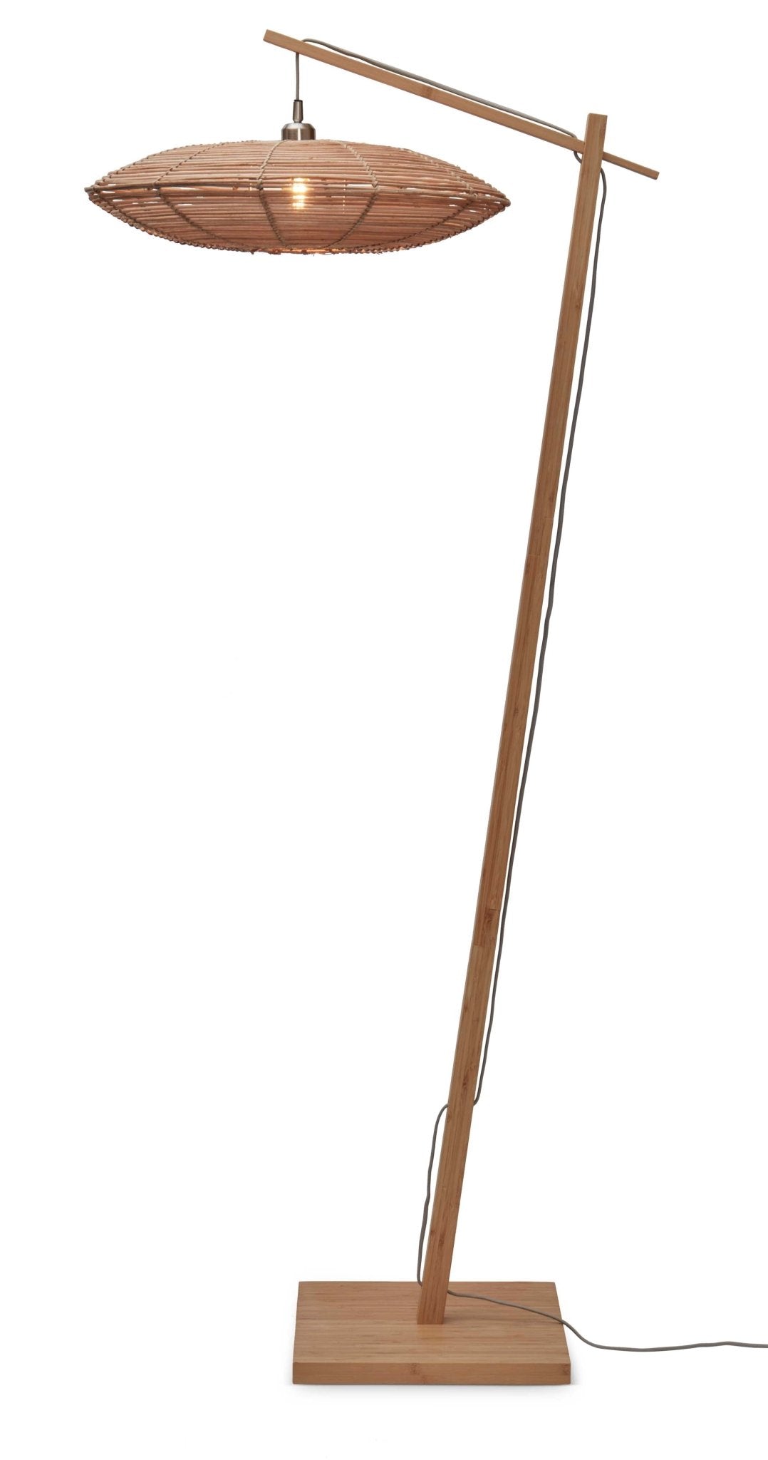 Good&Mojo Stehlampe TANAMI braun | 78x55x176cm - Sir Henrys