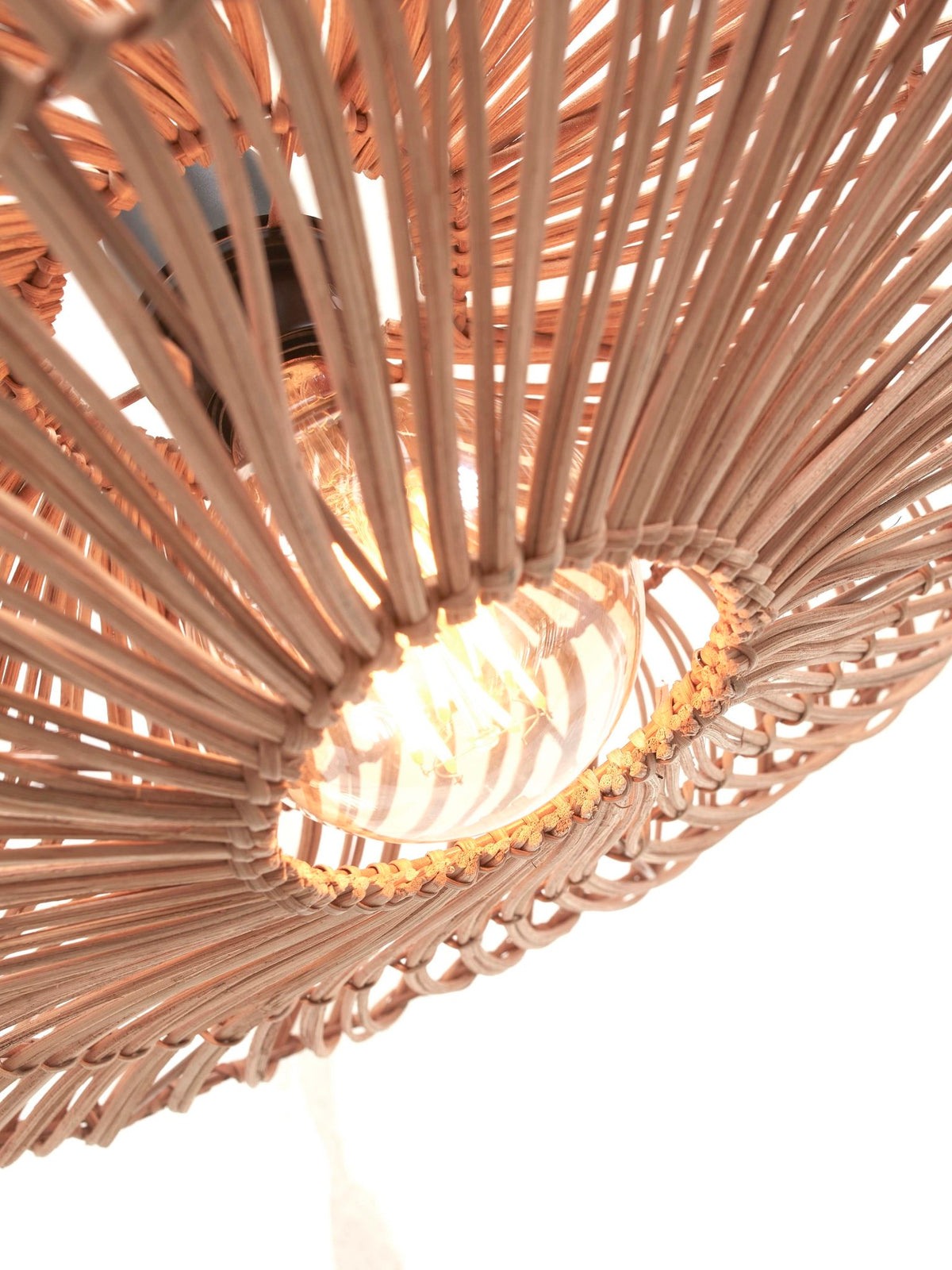 Good&Mojo Stehlampe ZANZIBAR braun | 63x40x150cm - Sir Henrys