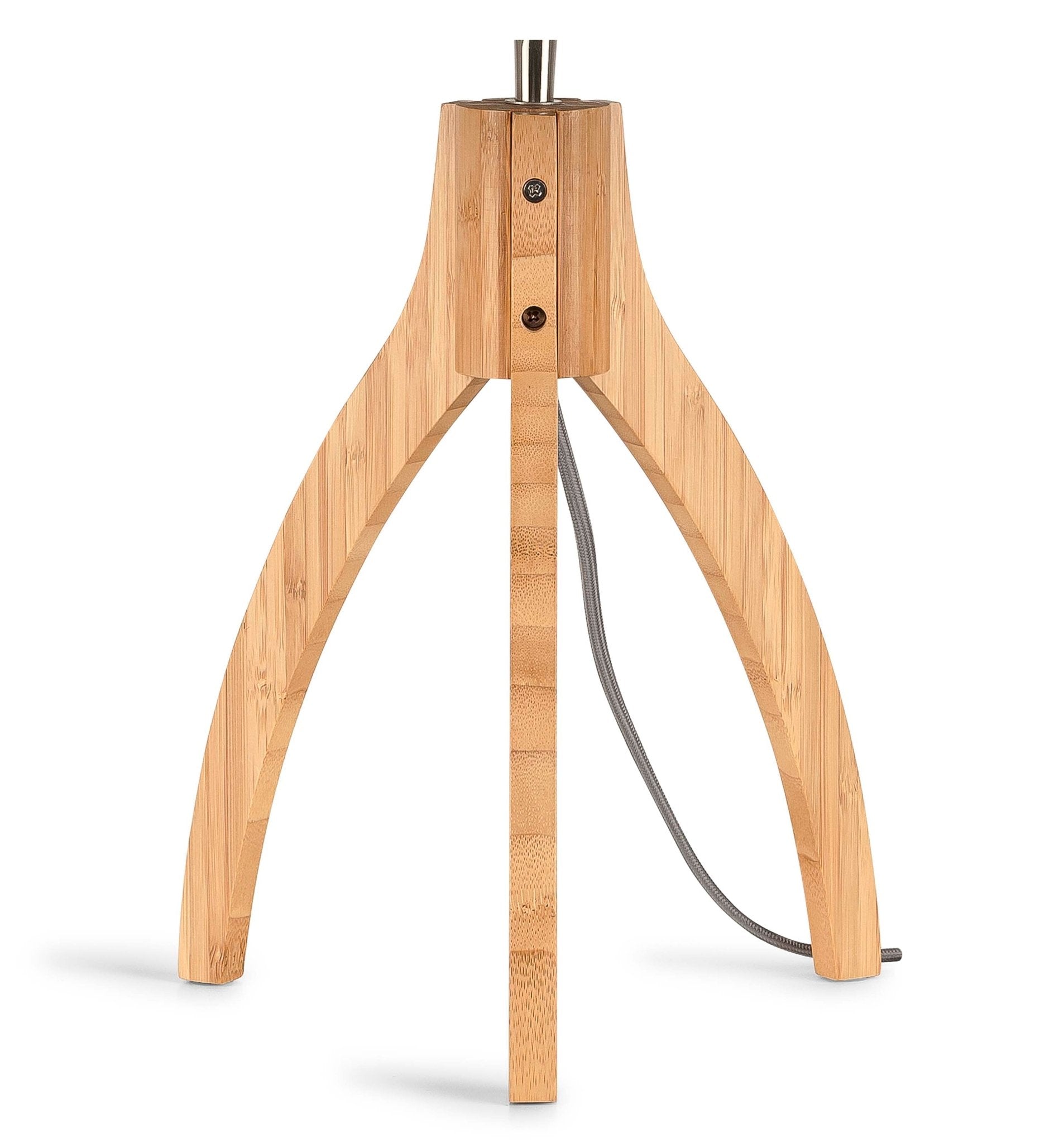 Good&Mojo Tischlampe JAVA braun | 20x20x40cm - Sir Henrys