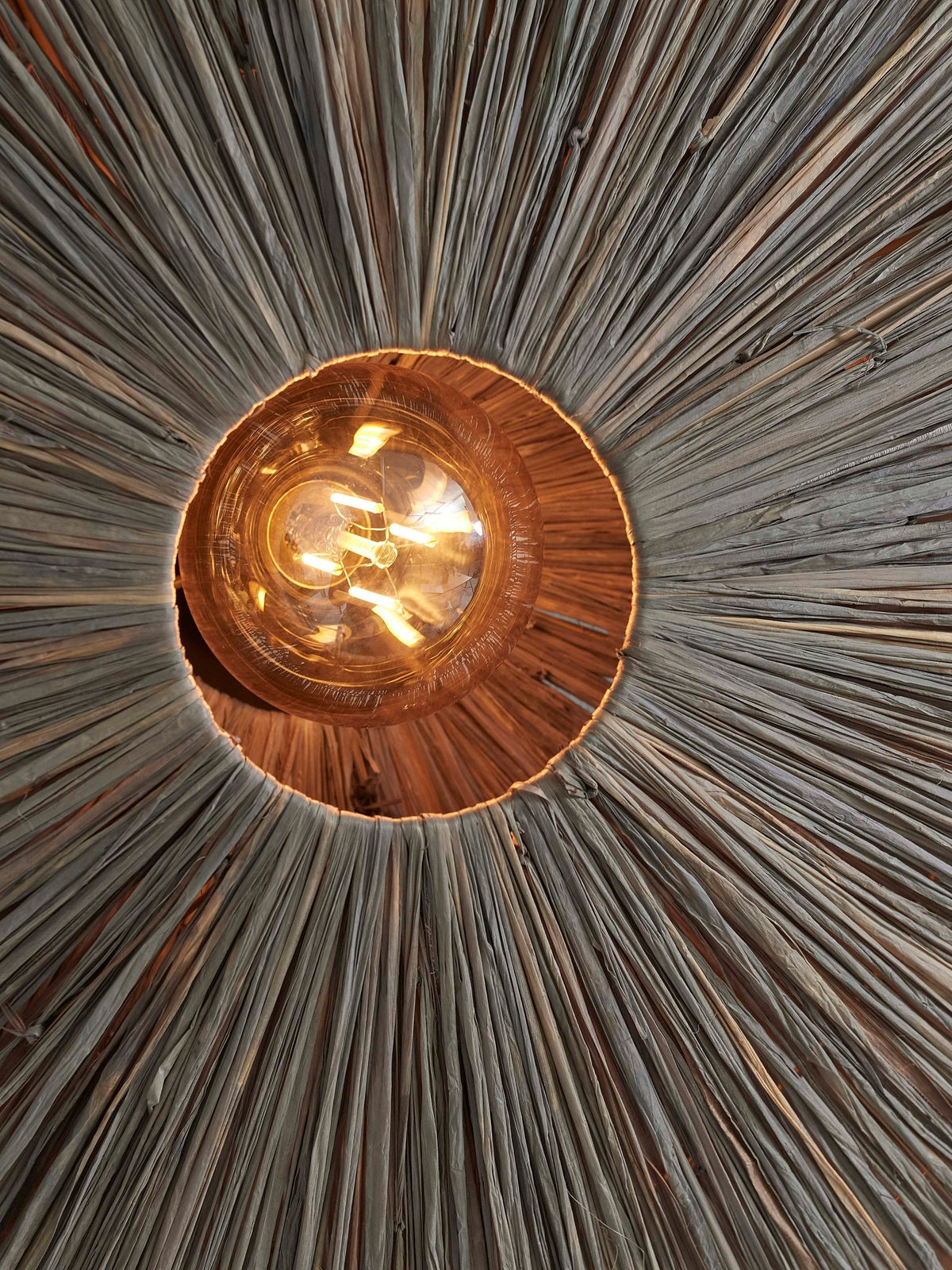 Good&Mojo Wandleuchte PANAMA grau | 65x7x65cm - Sir Henrys