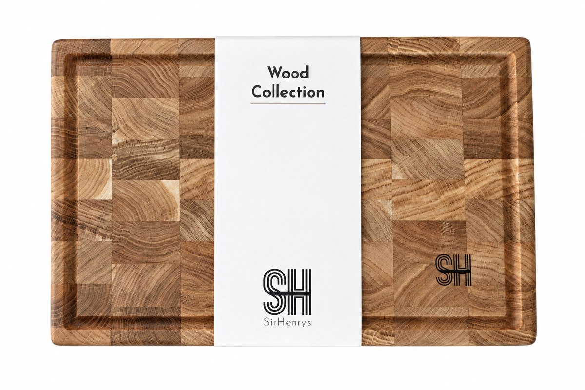 SirHenrys Schneidebrett WOOD Eiche | 20x30cm