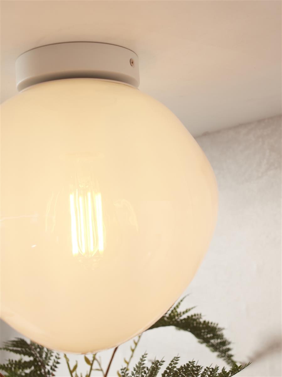 It's about RoMi Deckenlampe HELSINKI weiß | 26x26x28cm