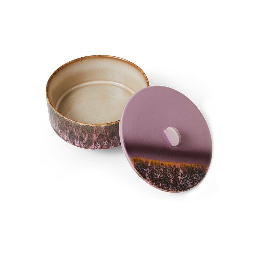 HKliving Aufbewahrungsdose BLAST Bonbon 70's bunt | Ø 14cm H 10cm - Sir Henrys