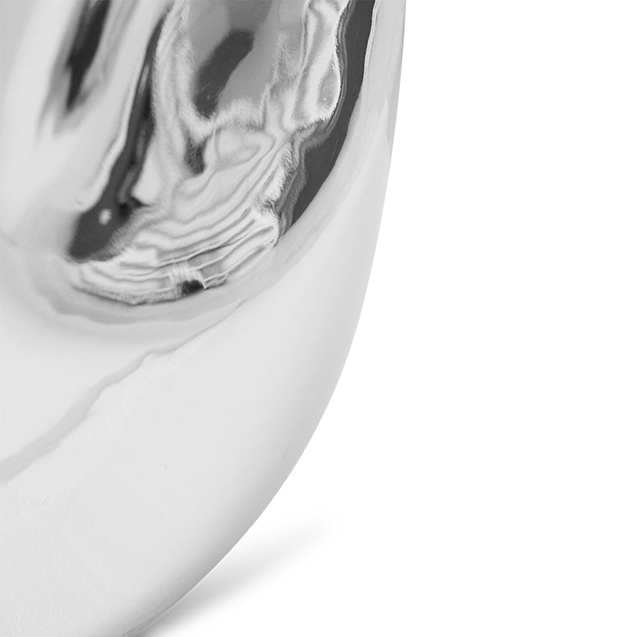 HKliving Beistelltisch CURRENTS chrome silber | Ø36x45cm - Sir Henrys