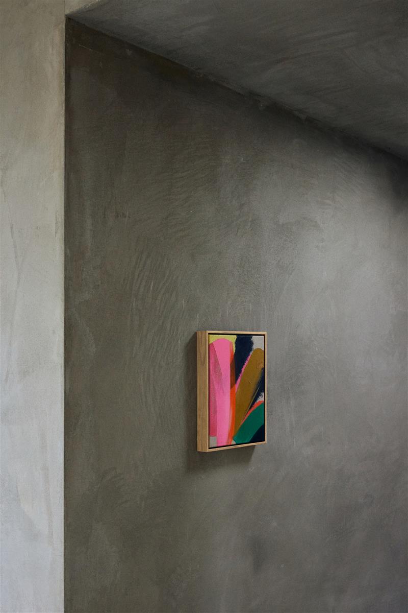 HKliving Bild BRIGHT LIGHTS bunt | 25x3,5x31cm - Sir Henrys