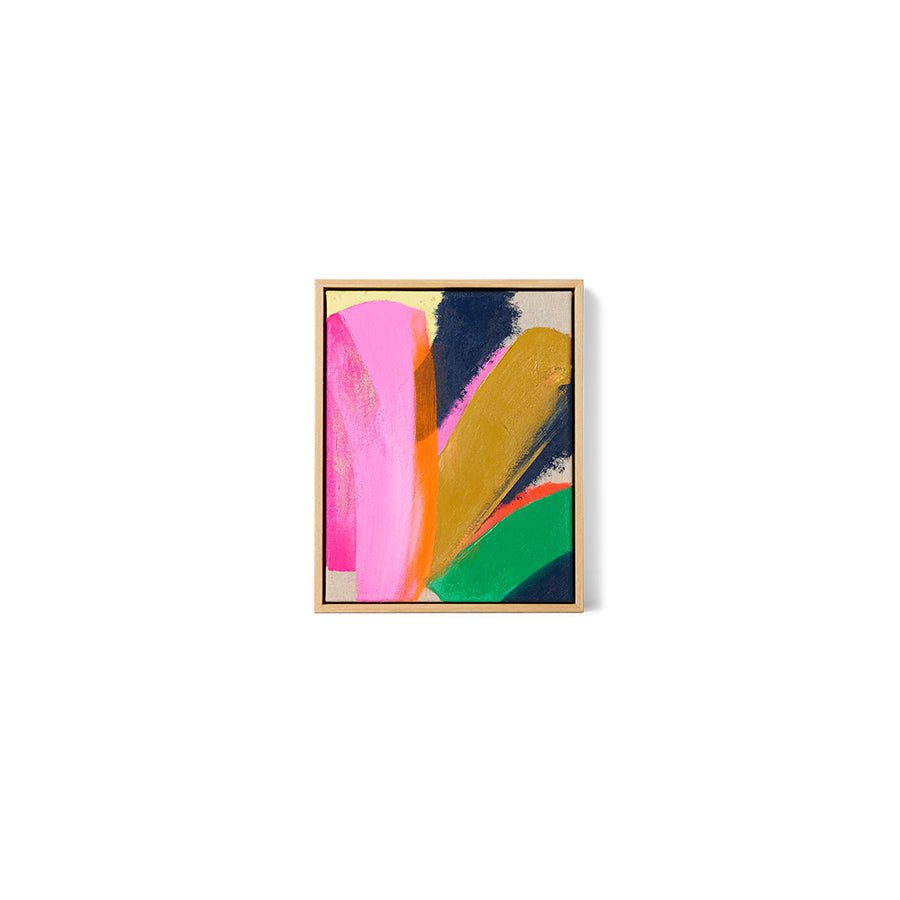 HKliving Bild BRIGHT LIGHTS bunt | 25x3,5x31cm - Sir Henrys