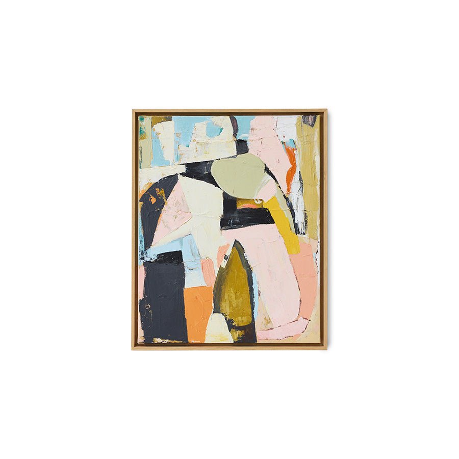 HKliving Bild COLOUR COMPLIMENT bunt | 43x5x53cm - Sir Henrys