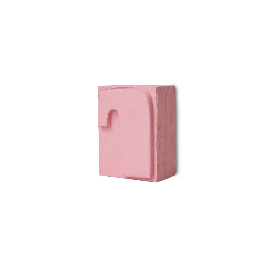HKliving Bild CRAVE Pocket exhibit pink | 12x16x7cm - Sir Henrys