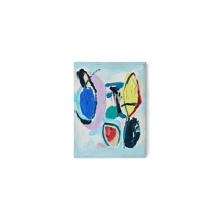 HKliving Bild CREATIVE ZONE Pocket exhibit bunt | 19,5x26x5cm - Sir Henrys