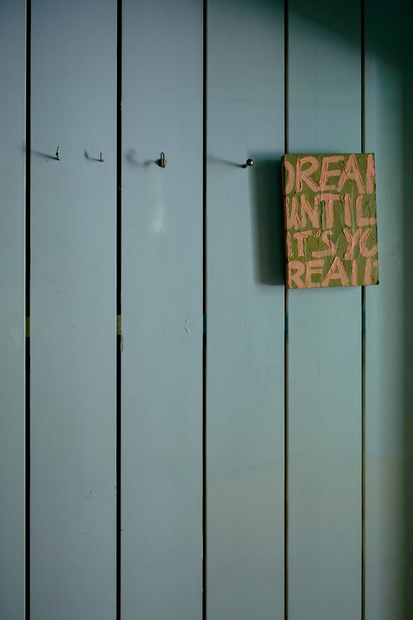 HKliving Bild MANIFEST Pocket exhibit oliv rosa | 21x30x3cm - Sir Henrys