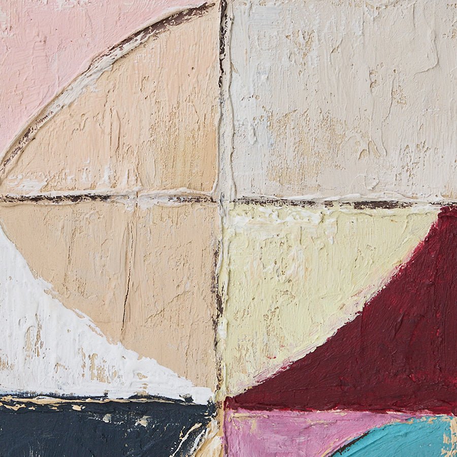 HKliving Bild PALETTE Pocket exhibit bunt | 20x26x5cm - Sir Henrys
