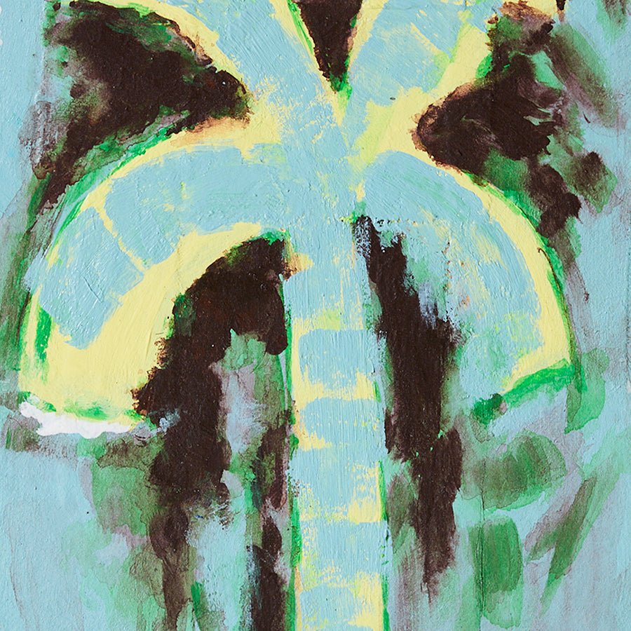 HKliving Bild PALMATE Pocket exhibit mint | 16x20x4cm - Sir Henrys