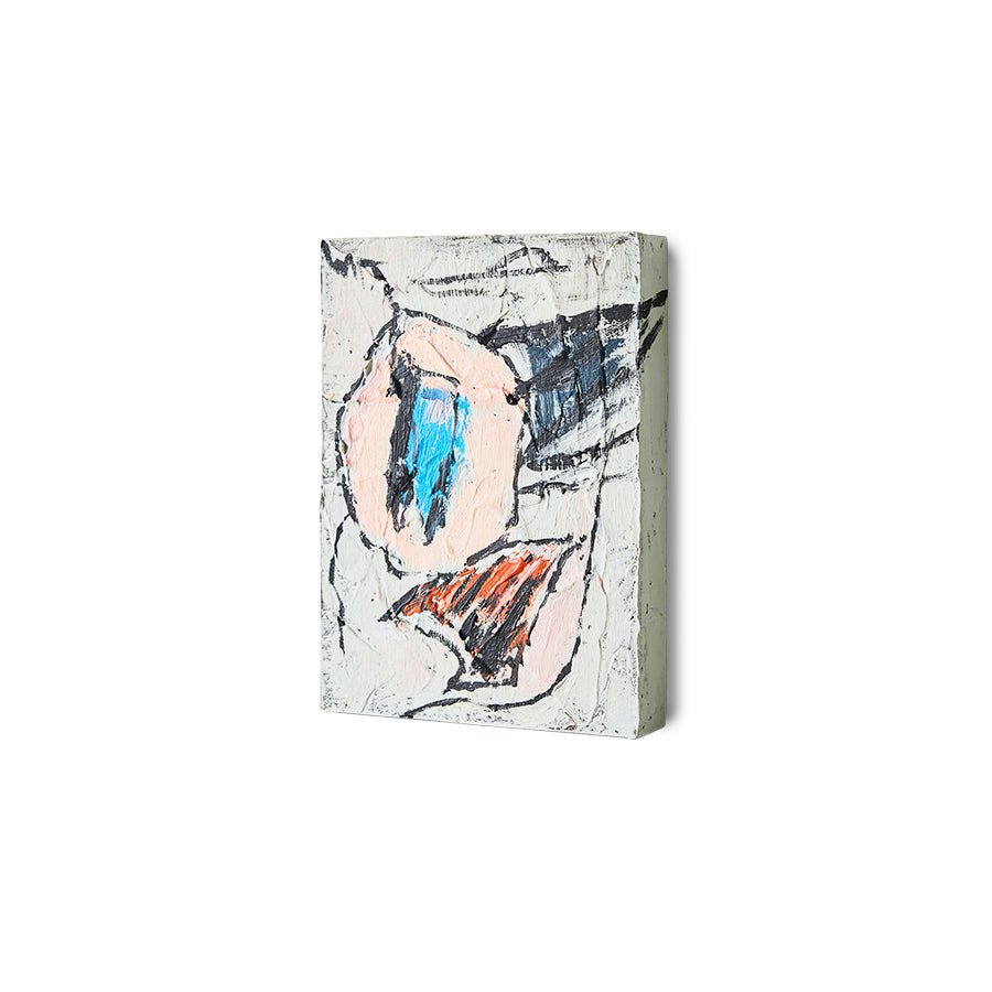 HKliving Bild PLAYSCAPE Pocket exhibit bunt | 14,5x20x3cm - Sir Henrys