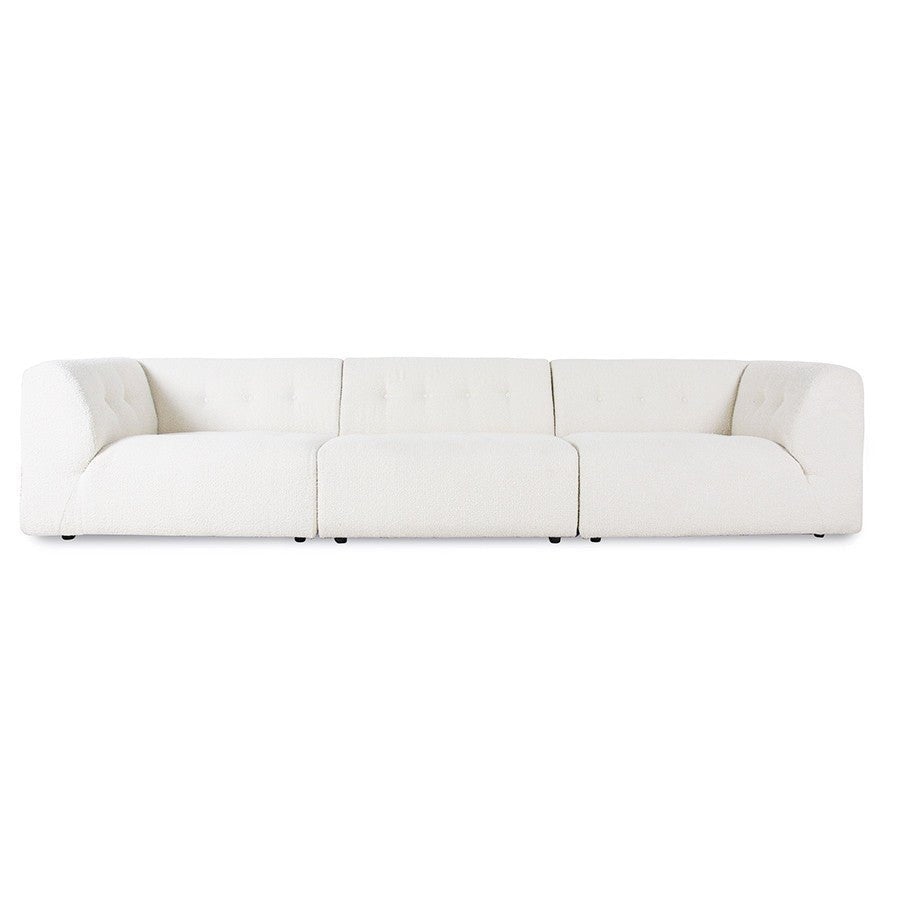 HKliving Couch VINT modular Boucle Creme - Sir Henrys