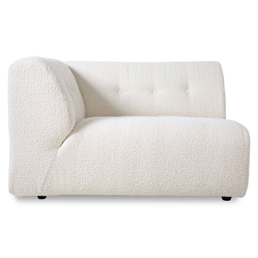 HKliving Couch VINT modular Boucle Creme - Sir Henrys