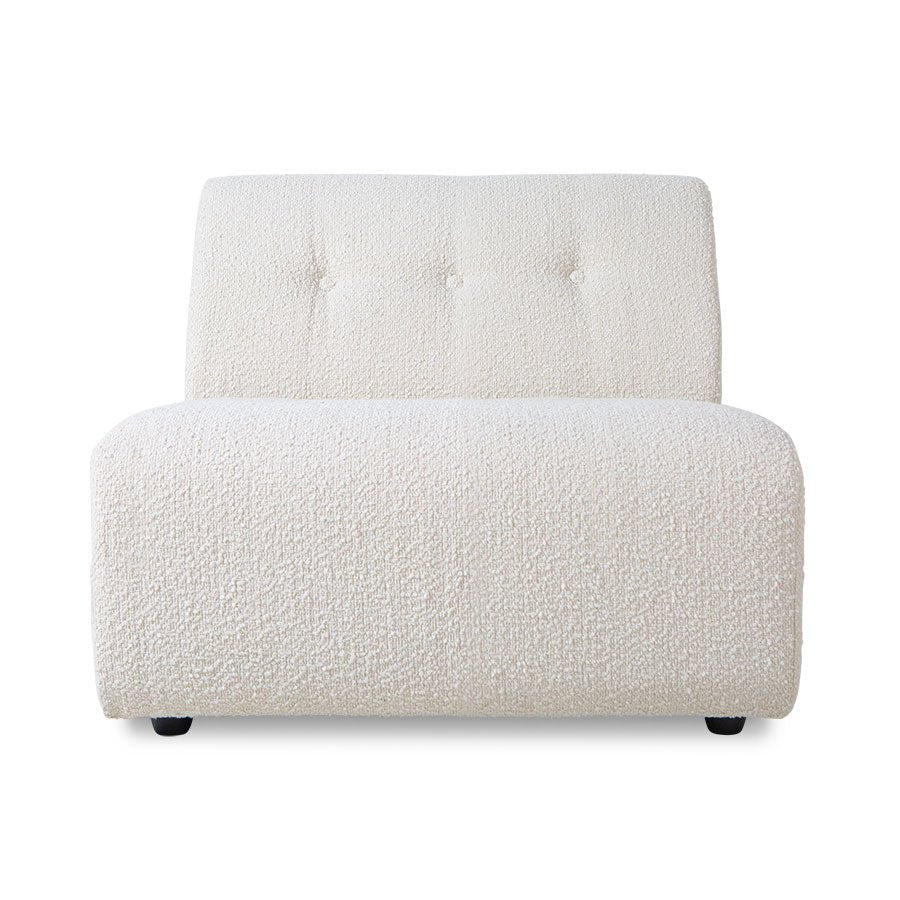 HKliving Couch VINT modular Boucle Creme - Sir Henrys
