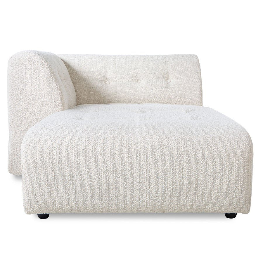 HKliving Couch VINT modular Boucle Creme - Sir Henrys