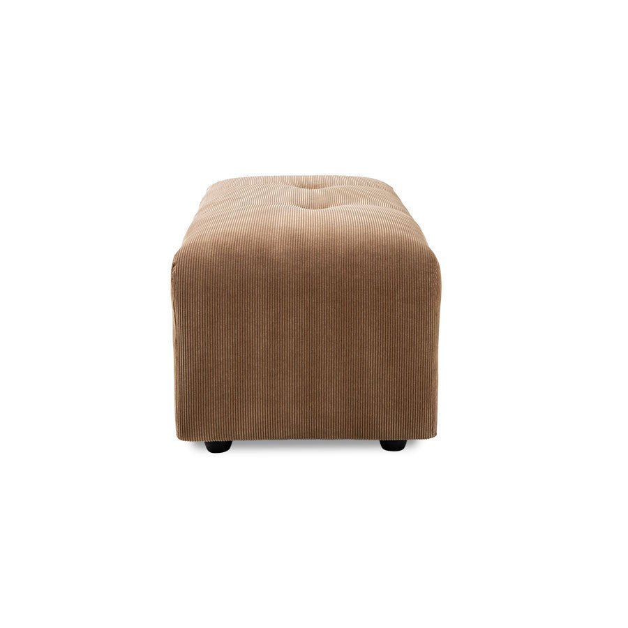 HKliving Couch Vint modular Cord braun - Sir Henrys