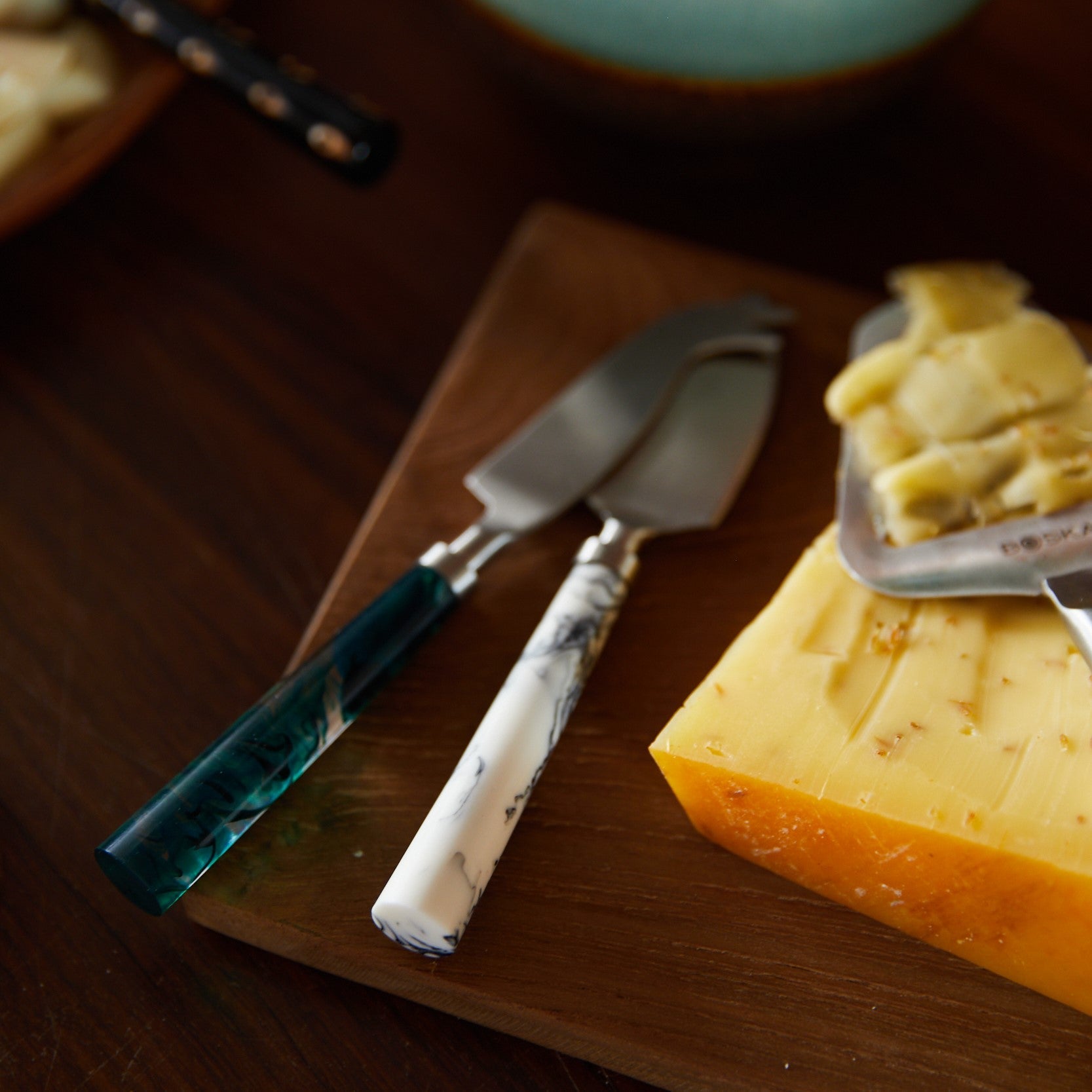 HKliving Käsemesser Cheese Knives COAST 3er Set bunt - Sir Henrys