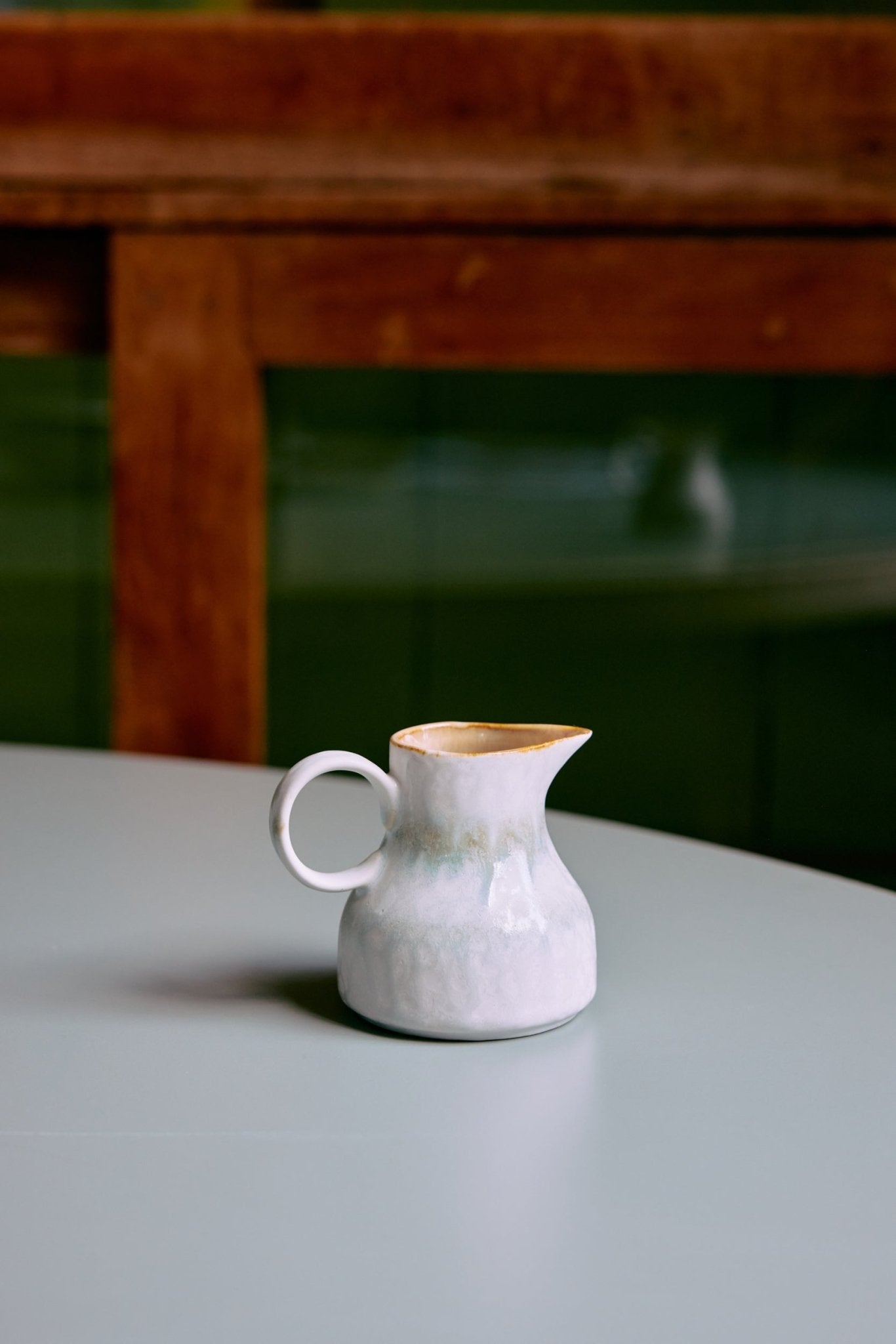 HKliving Kanne Milchkanne PETAL 70s Ceramics bunt | 9,3x7,5x8cm - Sir Henrys