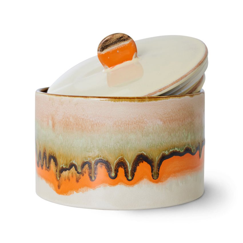 HKliving Keksdose BURST Cookie Jar 70´s bunt | Ø17cm - Sir Henrys