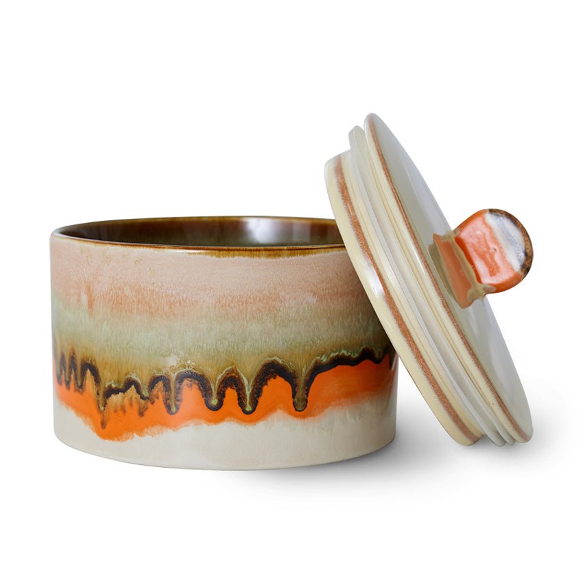 HKliving Keksdose BURST Cookie Jar 70´s bunt | Ø17cm - Sir Henrys
