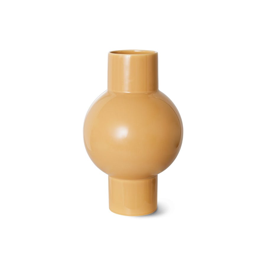 HKliving Keramikvase CAPPUCCINO M | 21x21x32cm - Sir Henrys
