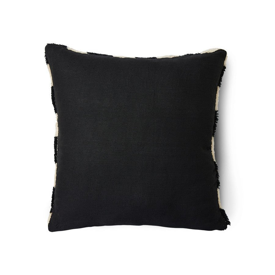 HKliving Kissen BLACK&WHITE schwarz weiß | 50x50cm - Sir Henrys