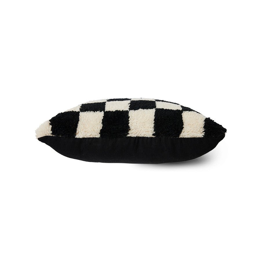 HKliving Kissen BLACK&WHITE schwarz weiß | 50x50cm - Sir Henrys