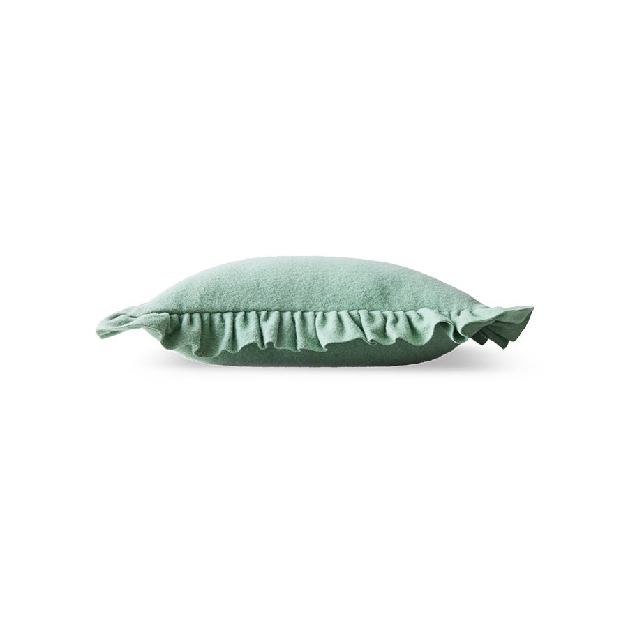 HKliving Kissen MINT Fell | 60x40x5cm - Sir Henrys