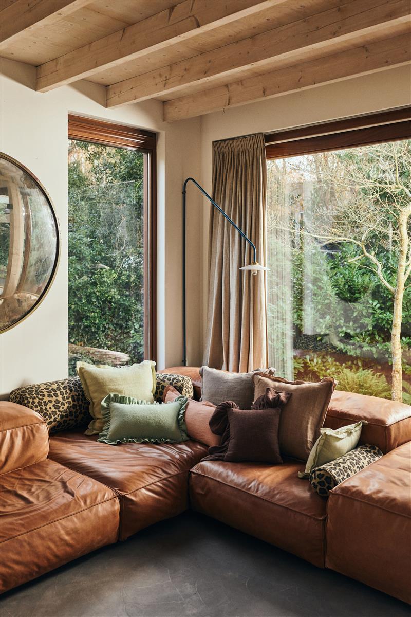 HKliving Kissen Rolle PANTHER XL | Ø30x150cm - Sir Henrys