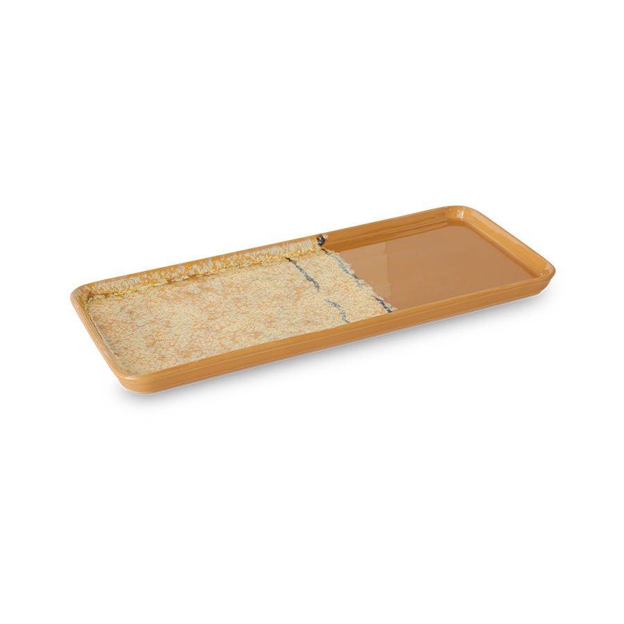 HKliving Kuchenplatte SUNBEAM 70's bunt | 31,5x13,5x2cm - Sir Henrys