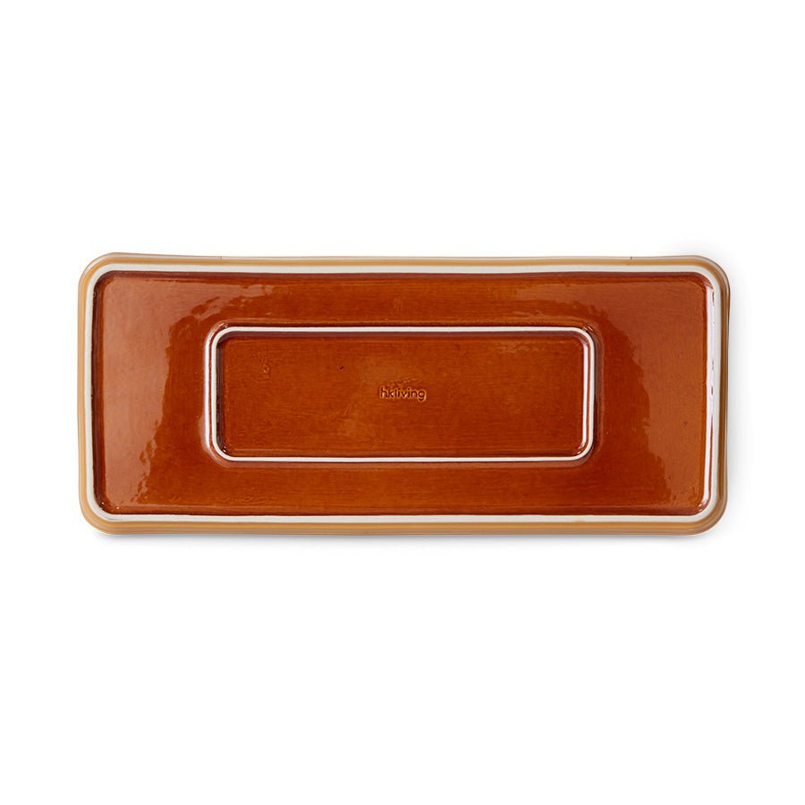 HKliving Kuchenplatte SUNBEAM 70's bunt | 31,5x13,5x2cm - Sir Henrys