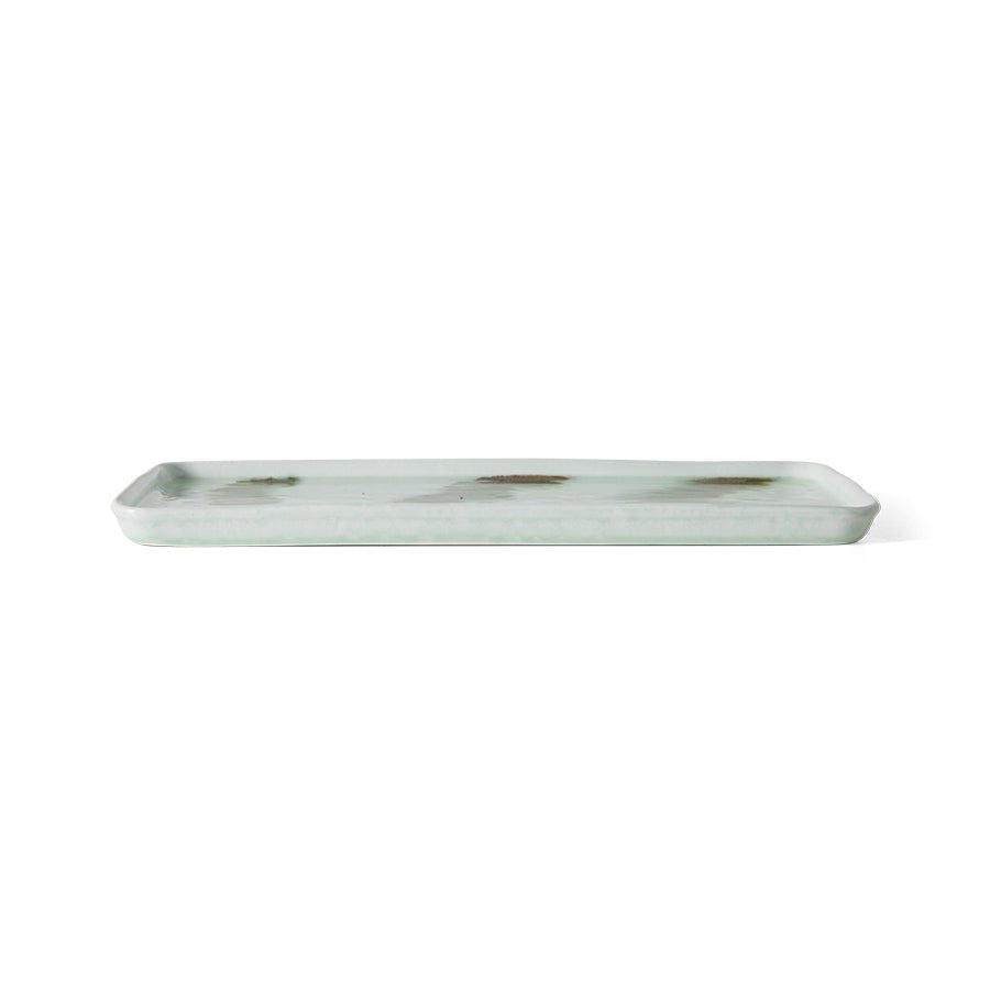 HKliving Kuchenplatte TIDE 70 Ceramics bunt | 31,5x13,5x2cm - Sir Henrys
