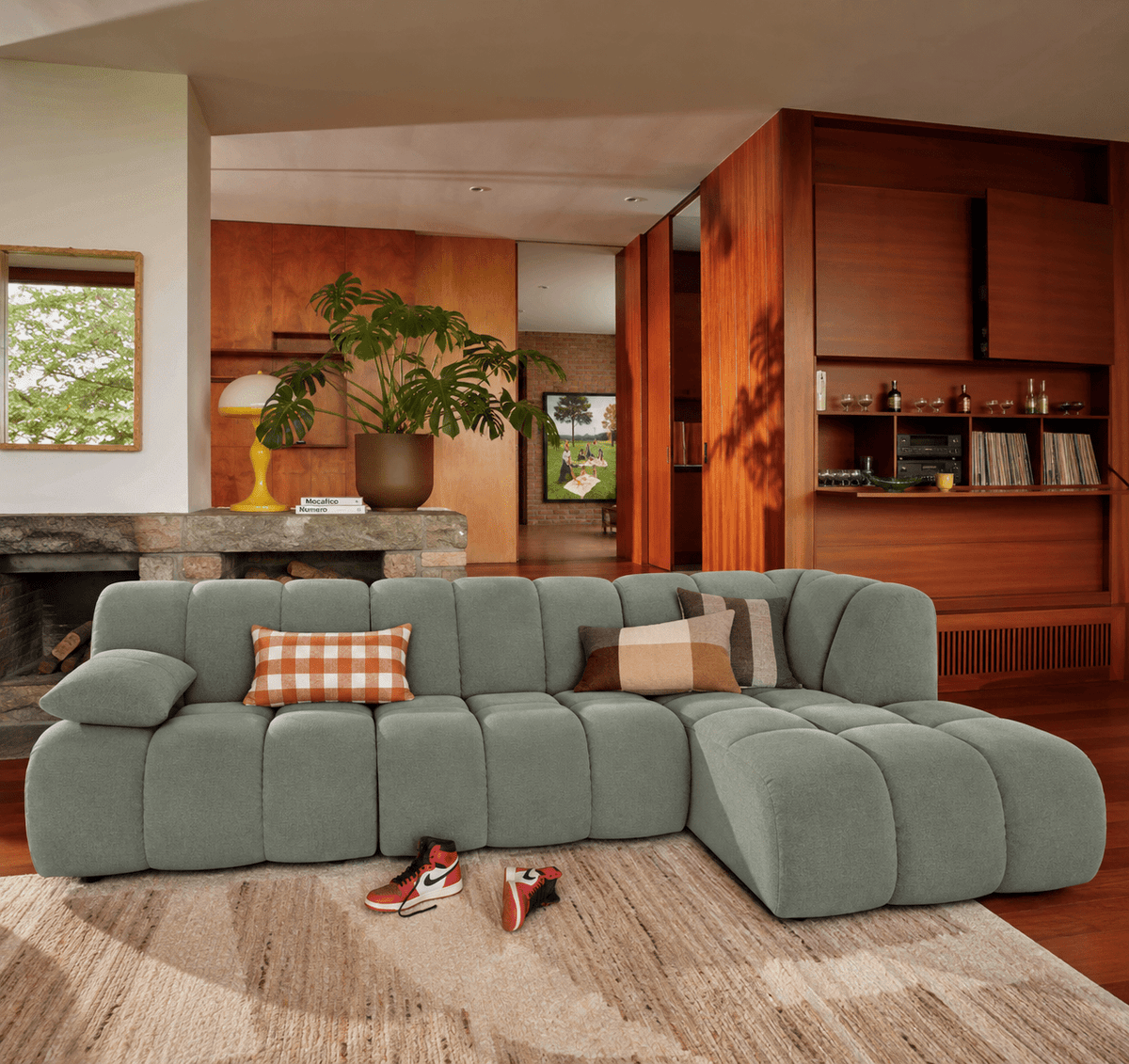 HKliving modulare Couch WAVE dallas breeze - Sir Henrys