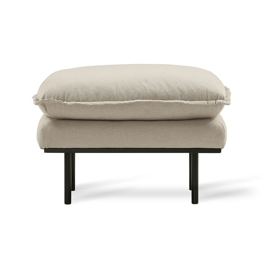 HKliving Retro HOCKER für Retro Sofa 72cm - Sir Henrys