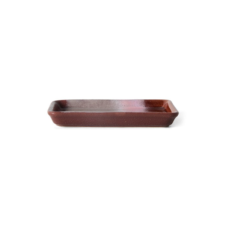 HKliving Schale BLOOM 70s Ceramics bunt | 7,7x13,6x2cm - Sir Henrys