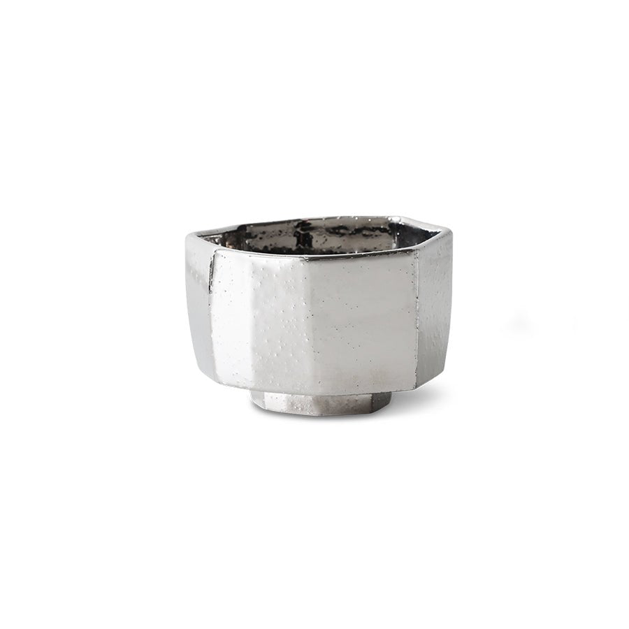 HKliving Schale CHROME S chrome silber | 10,5x10x7,2cm - Sir Henrys