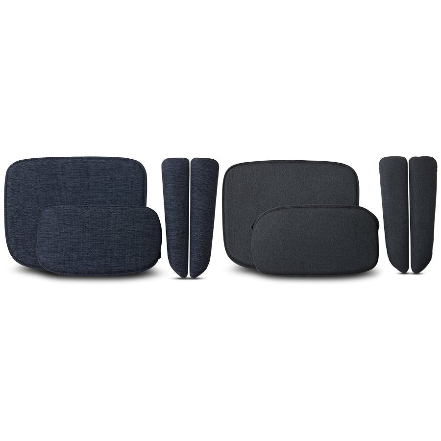 HKliving Sitzkissen WIRE ARMCHAIR Comfort kit dark grey | 39x46x1,5cm - Sir Henrys