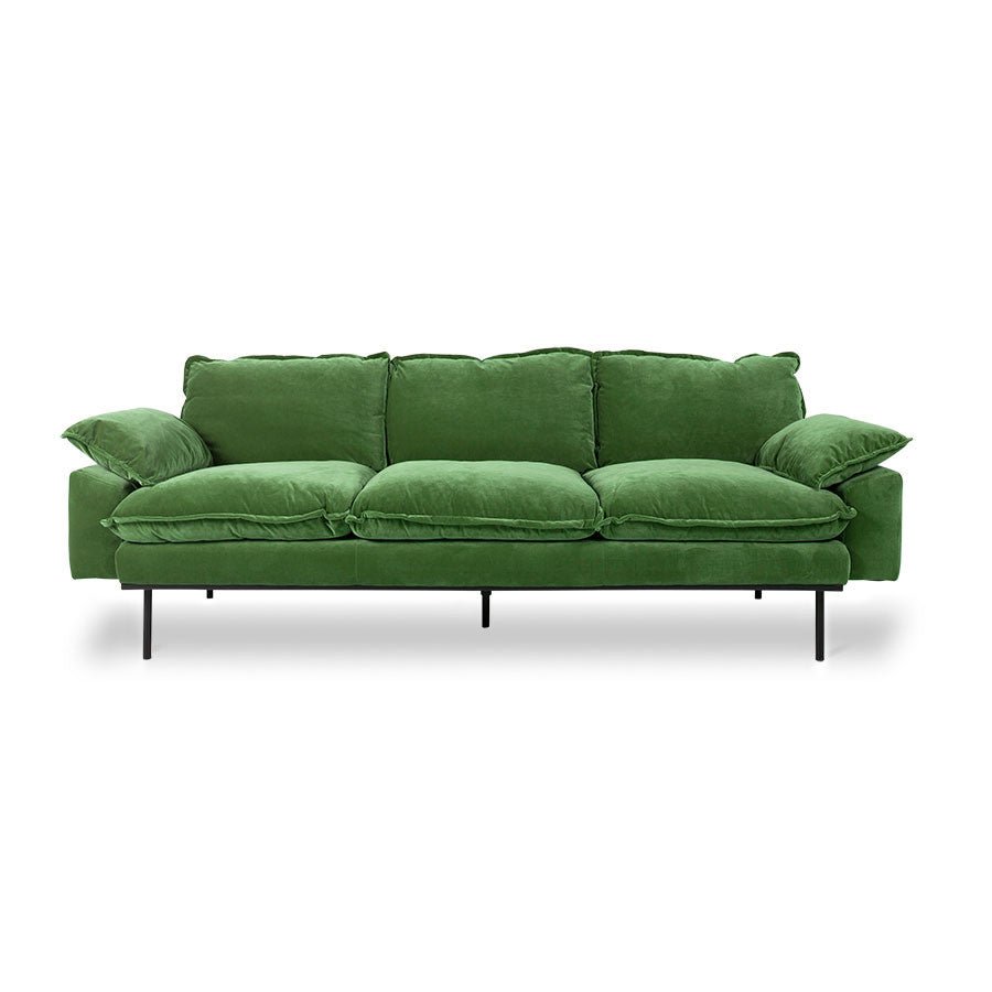 HKliving Sofa RETRO 3-Sitzer | 225cm - Sir Henrys