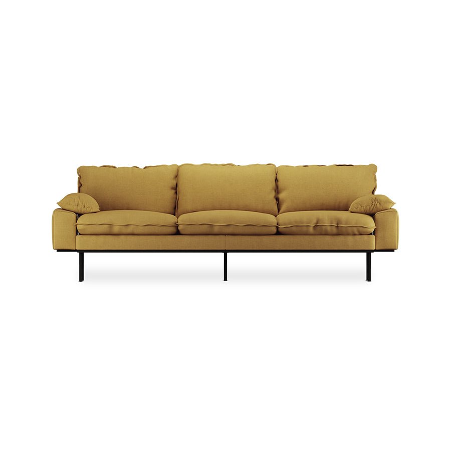 HKliving Sofa RETRO 4-Sitzer 245cm verschiedene Farben - Sir Henrys