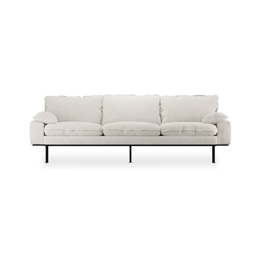 HKliving Sofa RETRO 4-Sitzer 245cm verschiedene Farben - Sir Henrys