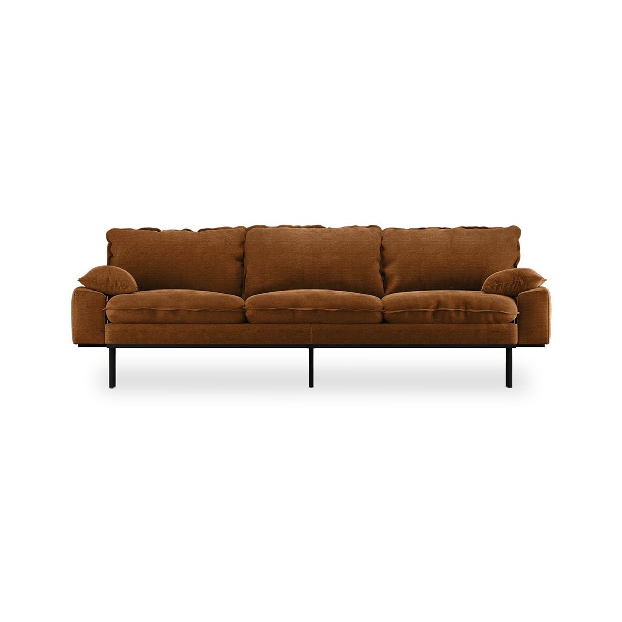 HKliving Sofa RETRO 4-Sitzer 245cm verschiedene Farben - Sir Henrys