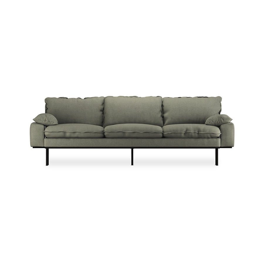 HKliving Sofa RETRO 4-Sitzer 245cm verschiedene Farben - Sir Henrys
