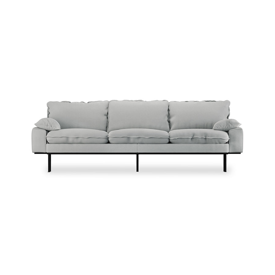 HKliving Sofa RETRO 4-Sitzer 245cm verschiedene Farben - Sir Henrys