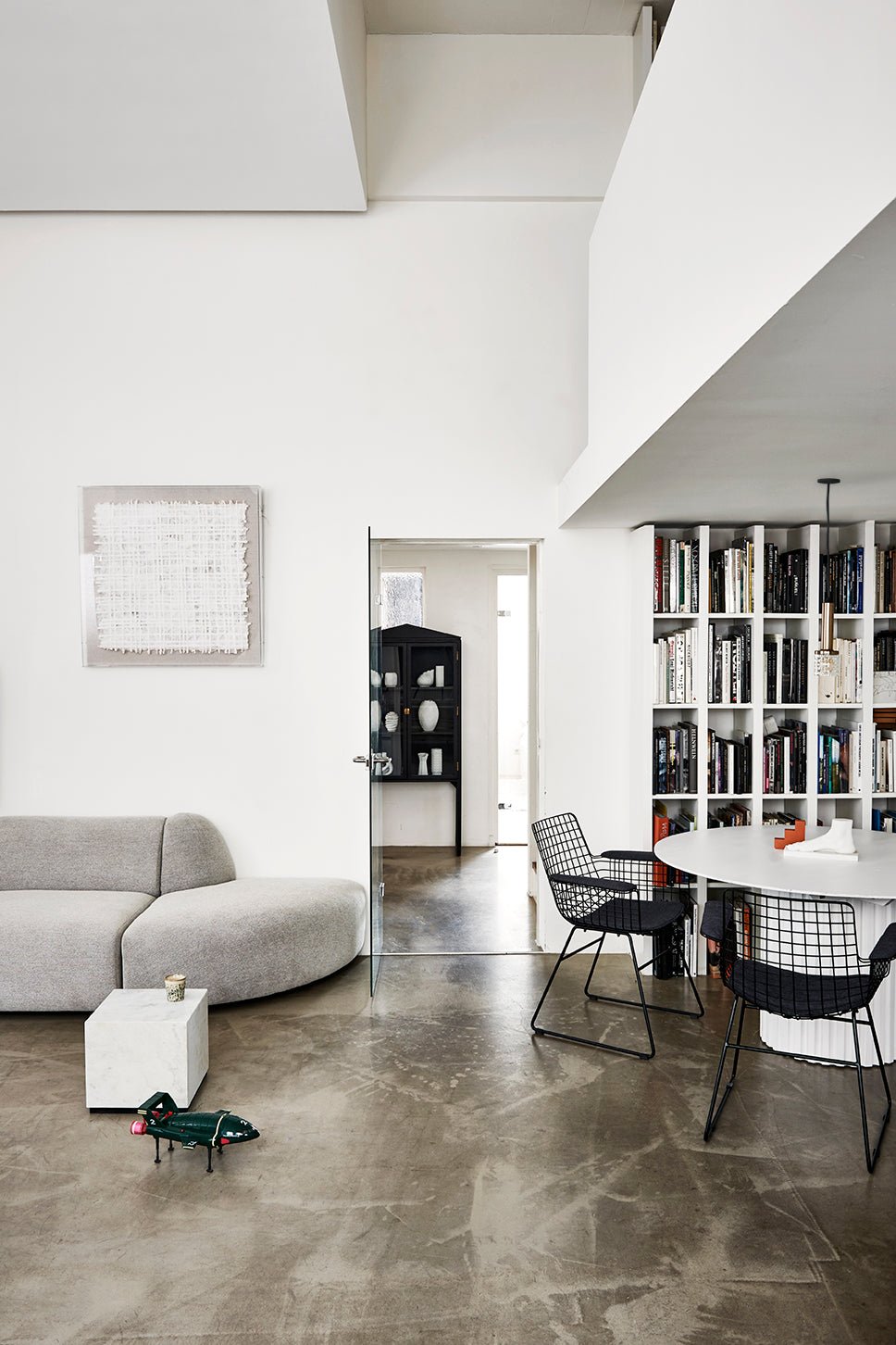 HKliving Stuhl WIRE ARMCHAIR BLACK schwarz | 72x56x86cm - Sir Henrys