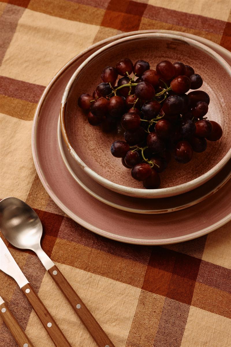 HKliving Teller tief M RUSTIC PINK Chef Ceramics rosa | Ø19,3x4,3cm - Sir Henrys