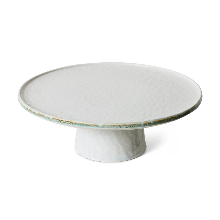 HKliving Tortenplatte SMUDGE M 70´s bunt | Ø26x9,5cm - Sir Henrys