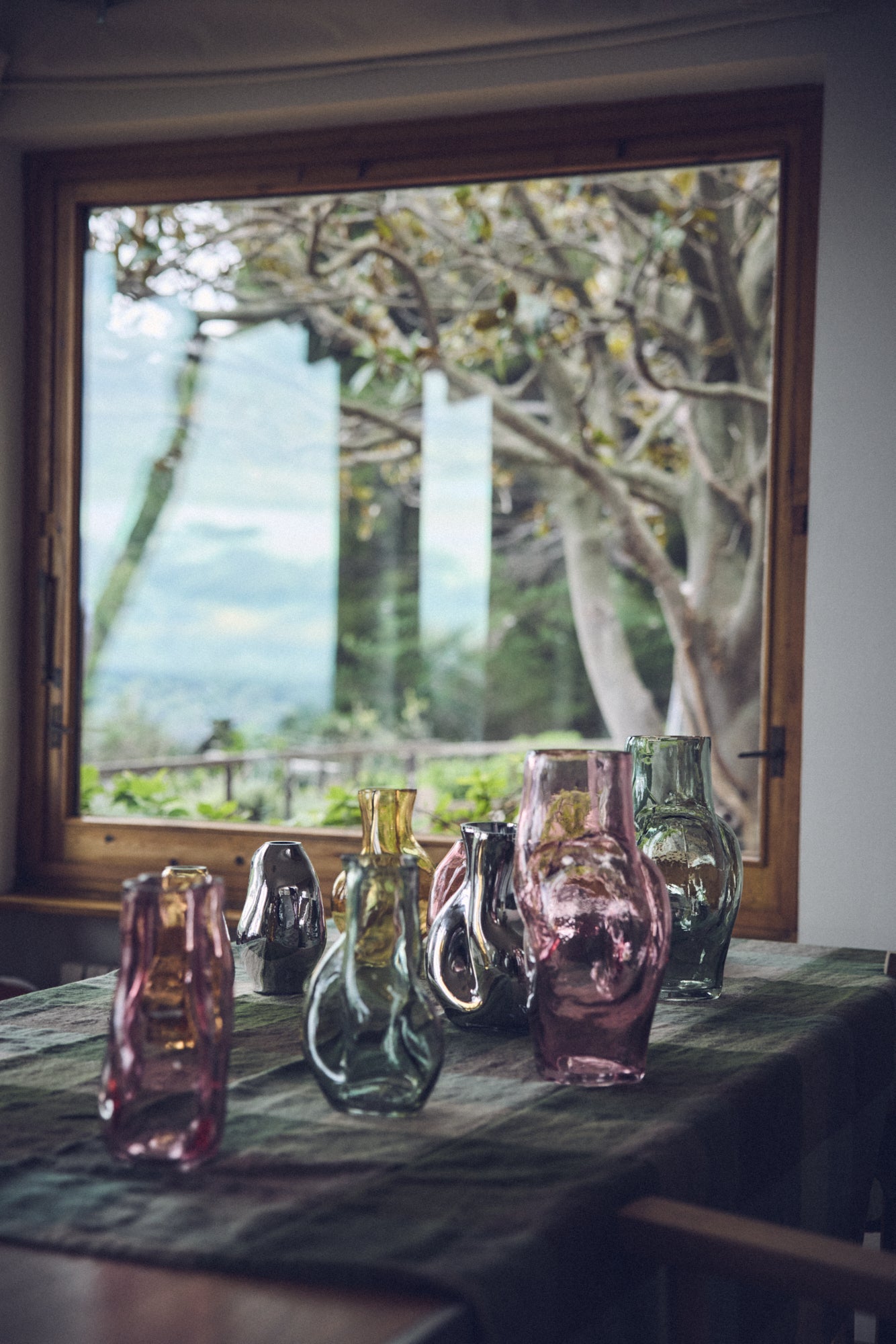 HKliving Vase GLEAM chrome silber | 17x10,3x22cm - Sir Henrys