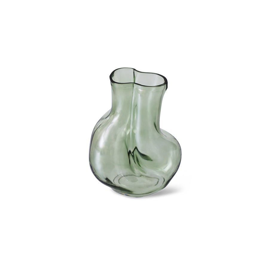 HKliving Vase GLEAM oliv | 17x10,3x22cm - Sir Henrys